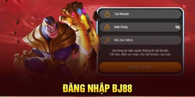 BJ88 đăng nhập